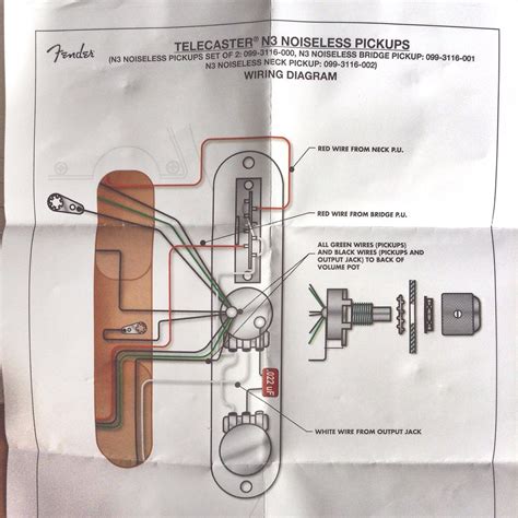 How To Install Fender Hot Noiseless Pickups - westerncrimson