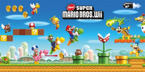 New Super Mario Bros. Wii - Wii U footage (Wii download) - Nintendo Everything