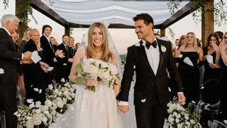 Taylor Lautner and Taylor Dome married at sunset on a vineyard estate ...