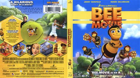 Bee Movie Blu-Ray DVD Cover (2008)