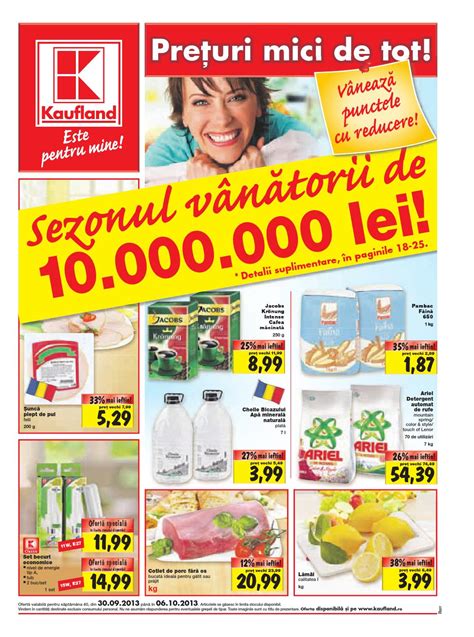 Kaufland revista catalogul online 30 sept- 06 oct 2013 by f b - Issuu