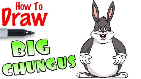 how to draw a big chungus - independentnostage