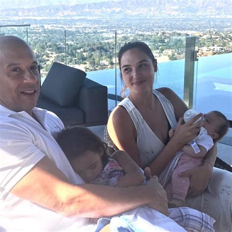 Gal Gadot's Baby Meets Fast & Furious Co-Star Vin Diesel