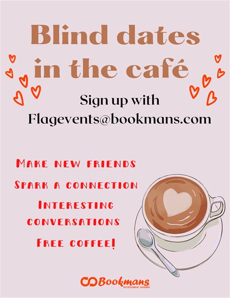 Blind Dates in the Bookmans Flagstaff Café! - Bookmans Entertainment Exchange