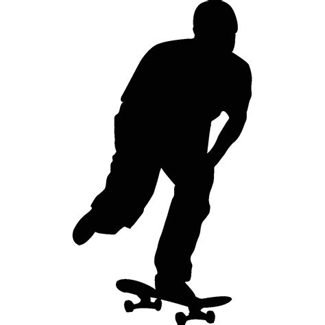 Skateboard Silhouette PNG Picture | PNG All