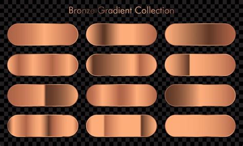 Premium Vector | Huge big collection of bronze gradients background ...