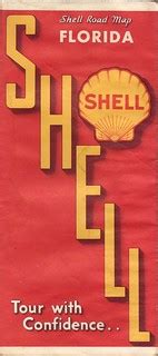 1934 Shell Road Map | Shell Gasoline highway map of Florida | Jasperdo | Flickr