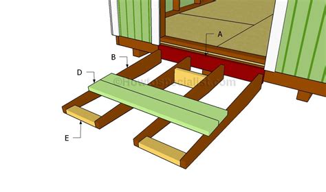 Plans for wooden shed ramp