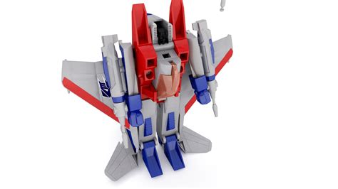 3D Starscream G1 toy - TurboSquid 2089678