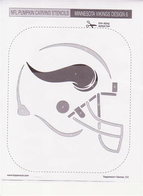 Printable Minnesota Vikings Logo Stencil | TUTORE.ORG - Master of Documents