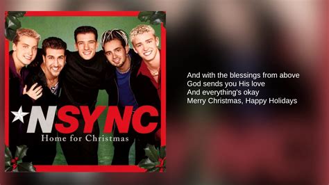 N'Sync: 04. Merry Christmas, Happy Holidays (Lyrics) - YouTube