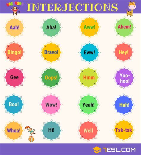 Interjection Examples Sentences