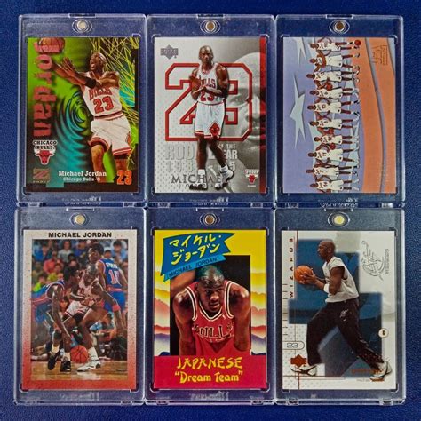 Michael Jordan NBA Cards, Hobbies & Toys, Toys & Games on Carousell