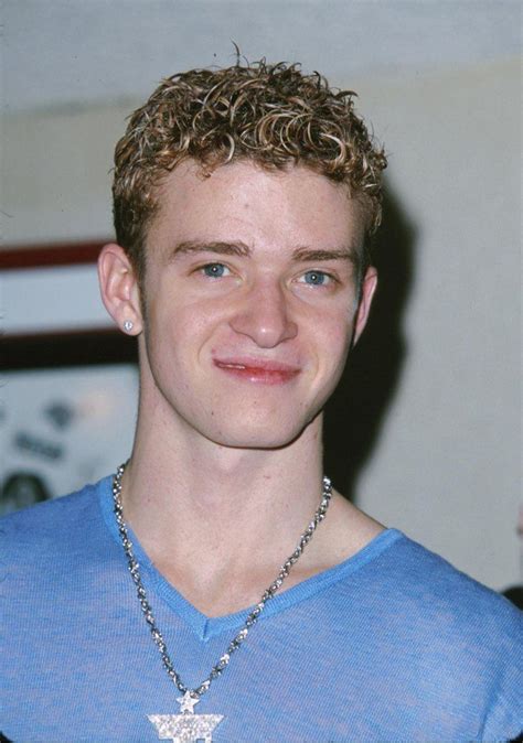 Justin's hair was still curly. | Nsync, Justin timberlake, Famous singers