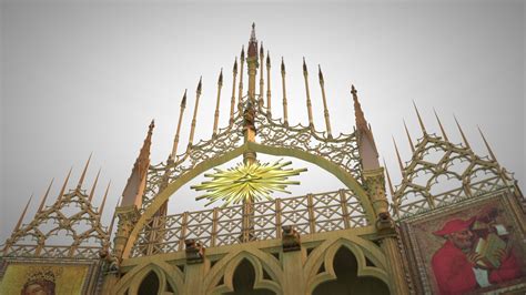 Gothic altar 3D model | CGTrader