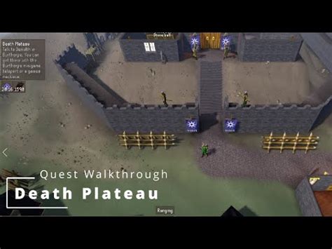 Death Plateau Quest Walkthrough OSRS - YouTube