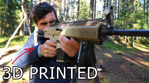 Awesome 3D Printed Airsoft Gun! - YouTube