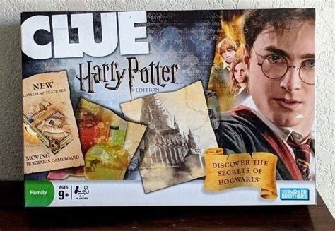 Clue Harry Potter Edition Board Game Hasbro 2008 100% Complete Moving Board #Hasbro | Harry ...