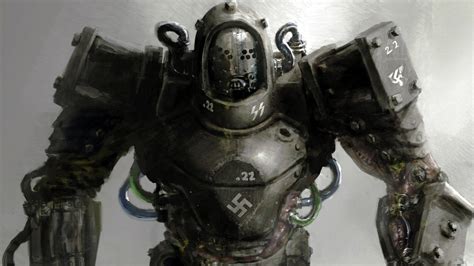 Wolfenstein the new order giant robot - chatlana