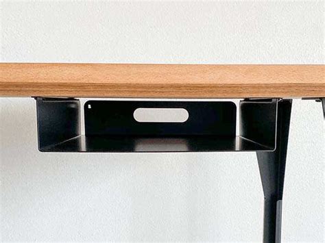 Handmade Under Desk Storage Shelf for Tablets, Smartphones and Books | Gadgetsin