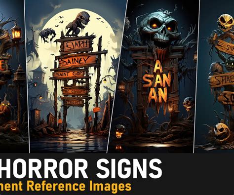 ArtStation - Horror Signs|4K Reference Images | Artworks