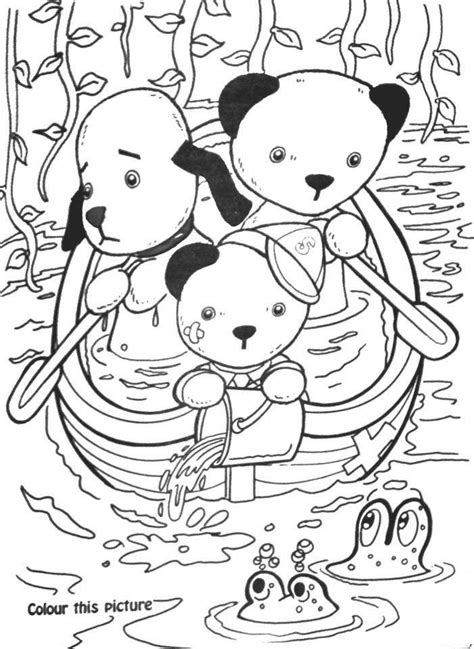 More colouring in pages will be... - Sooty, Sweep and Soo