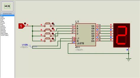 Seven Segment Display Circuit Diagram