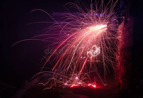 The fireworks stock image. Image of lunar, happy, interesting - 50405553