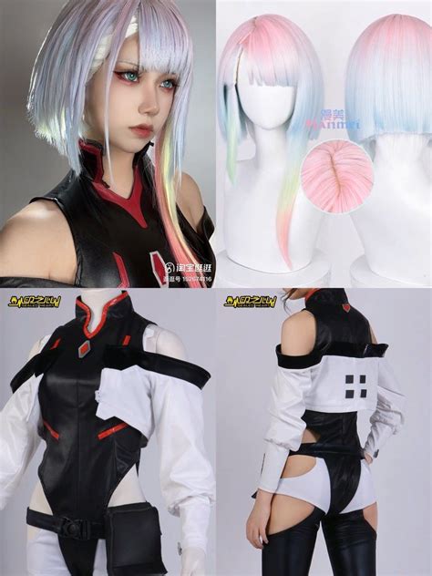 LUCY CYBERPUNK 2077 Cosplay Set, Hobbies & Toys, Collectibles ...