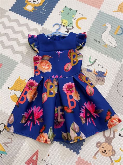 Ted Baker Alphabet Dress, Babies & Kids, Babies & Kids Fashion on Carousell