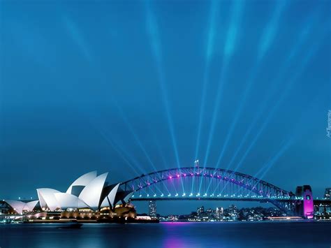 Australia, Sydney, Most Sydney Harbour Bridge, Sydney Opera House