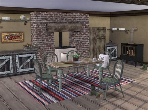 Sims 4 — Country Cottage Kitchen by TheNumbersWoman — It's a kitchen in the country ready for ...