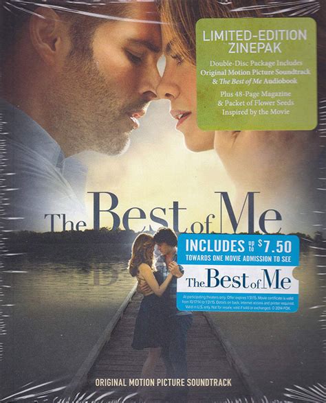 The Best Of Me (Original Motion Picture Soundtrack) (2014, Zinepak, CD) - Discogs