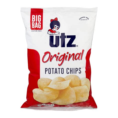 Utz Original Potato Chips, 14.5 Oz. - Walmart.com