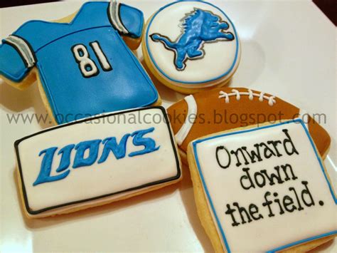 Occasional Cookies: Detroit Lions