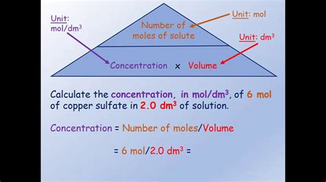 Calculating Concentration GCSE Chemistry Lesson (SC9b CC9b), 42% OFF