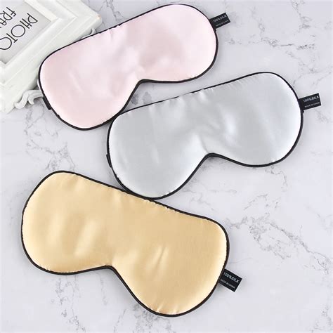 Aliexpress.com : Buy 1 PC Natural Silk Sleeping Eye Mask Eye Shade Sleep Mask Black Mask Bandage ...