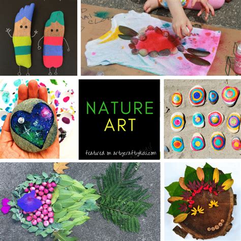 Bold Beautiful Nature Art Ideas for Kids - Arty Crafty Kids