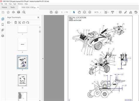 Ditch Witch 1030-1230 Parts Manual 053-479 PDF - HeyDownloads - Manual Downloads