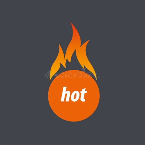 Fire vector logo stock vector. Illustration of emblem - 126379442