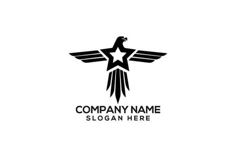 Eagle Star Logo Graphic by banjurart · Creative Fabrica