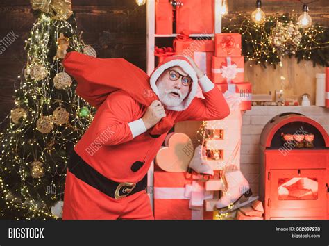 Funny Santa Hold Image & Photo (Free Trial) | Bigstock