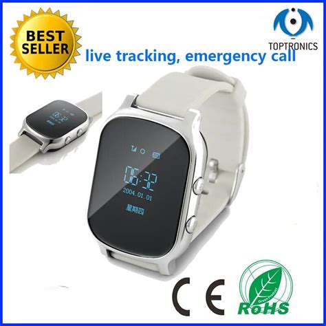 SmartWatch GPS Tracker Personal GPS+WIFI+LBS Tracking Device One Key Calling SOS long Standby ...