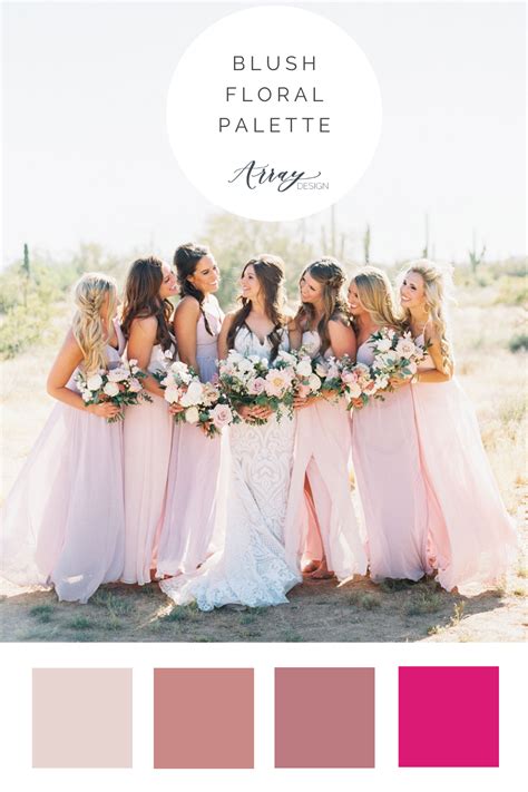 Planning Your Palette | Blush Wedding Colors - arraydesignaz.com