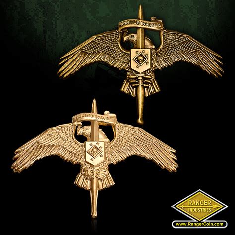 MARSOC Badge w Raider Insignia - Ranger Industries, LLC.