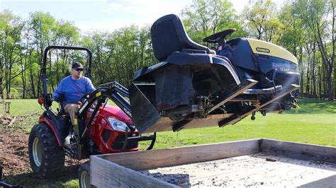 Putting Tractor Bucket Forks to the Test | Yanmar SA 425 | Logs, Rocks ...