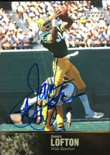 James Lofton Autographs and Memorabilia | Sports, Football