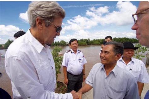 John Kerry visits war site in Vietnam where he killed soldier - JOBURGS365