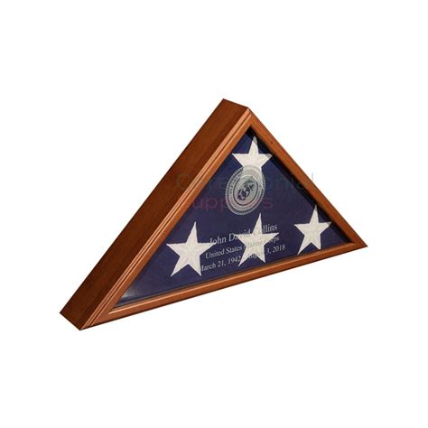 American Basic Doorless 5 X 9.5 Flag Display Case | ceremonialsupplies.com