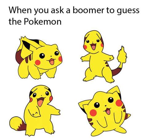 I know! It is a Pikachu! : r/memes